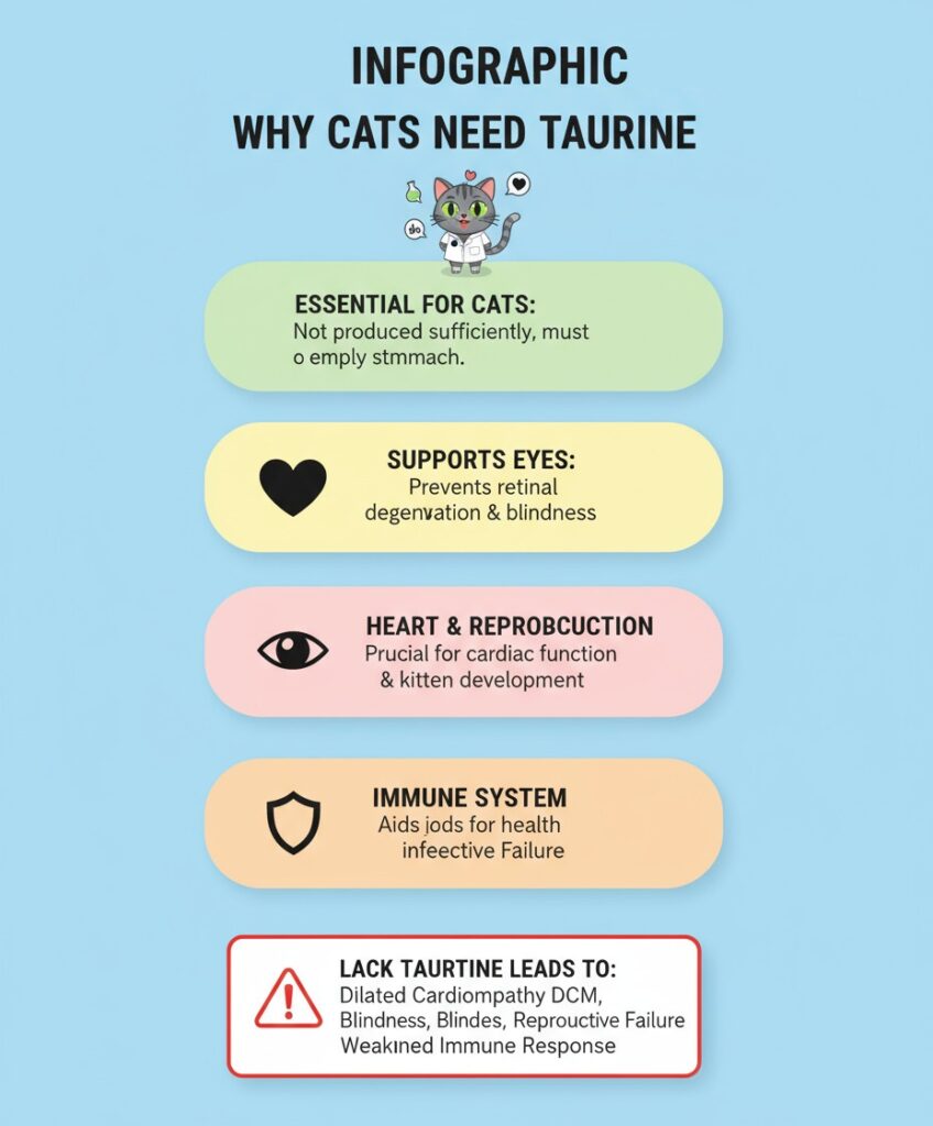 5 Reasons Why Cats need Taurine