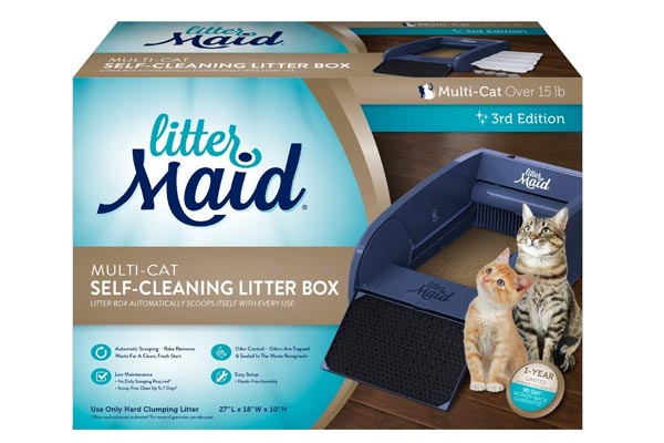 Littermaid LM980 Mega Self-Cleaning Litter Box  