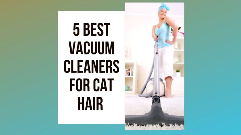 5 Best Vacuum Cleaners For Cat Hair that Won’t Disappoint