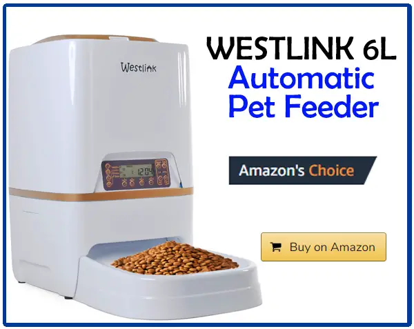 WESTLINK 6L Automatic Pet Feeder 