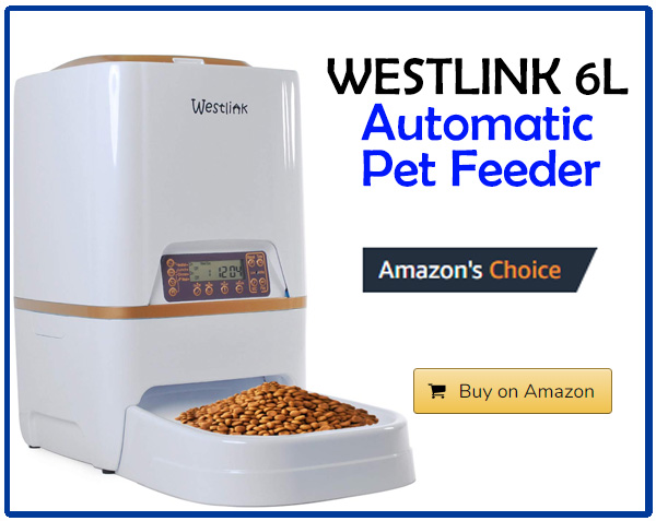 WESTLINK 6L Automatic Pet Feeder 