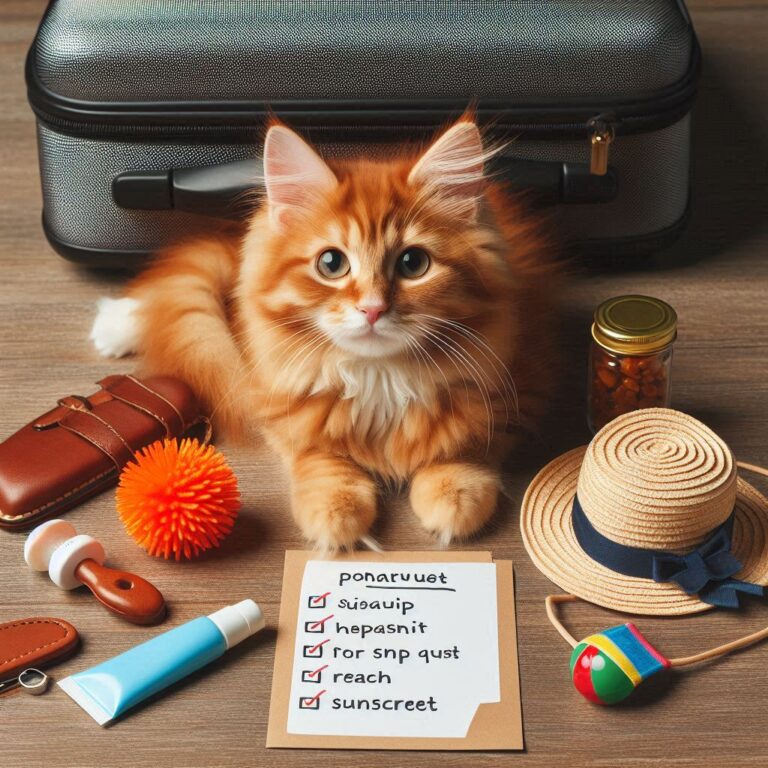 Cat Packing List 1