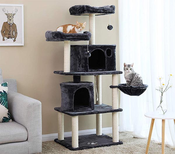 FEANDREA Multi-Level 60" Cat Tree