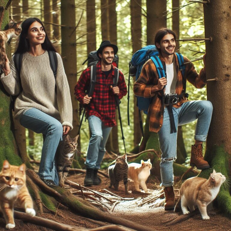 Hiking with Cats 1