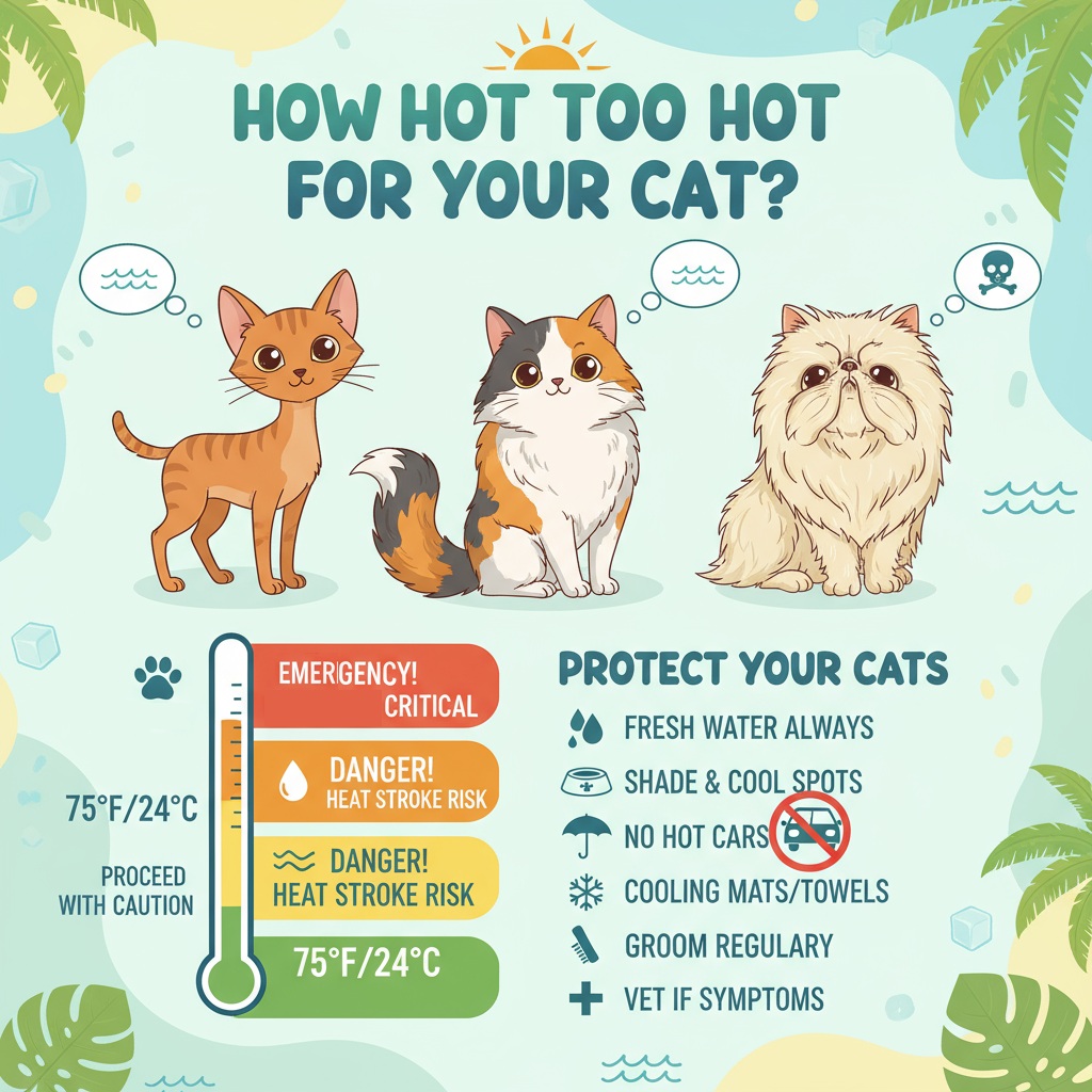 How Hot is Too Hot For Cats