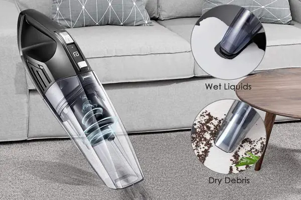 Quick Charge Portable Vacuum Wet Dry for Home and Car and Pet