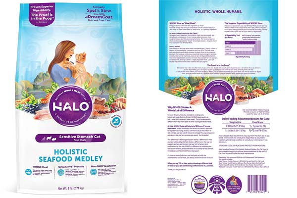 Halo Holistic Natural Dry Cat Food