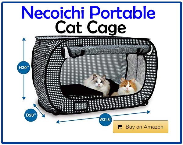 Necoichi Portable Cat Cage