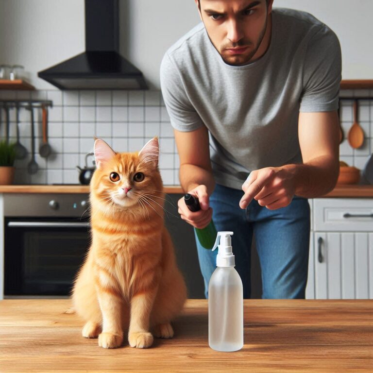 Keep Cats Off Counters