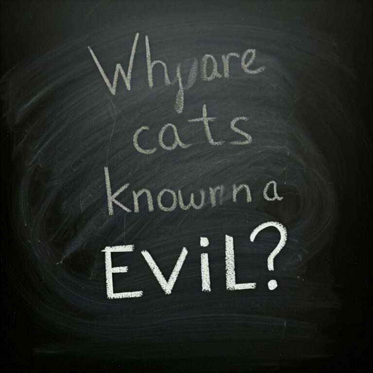 Why Are Cats Known as Evil?