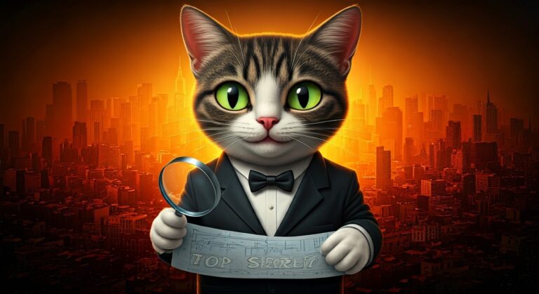 Signs Your Cat Is a Secret Agent