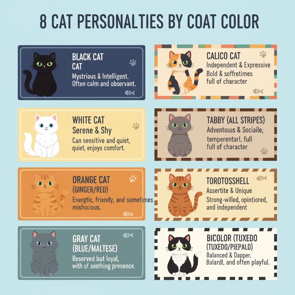 Cat Personalities by Coat Color