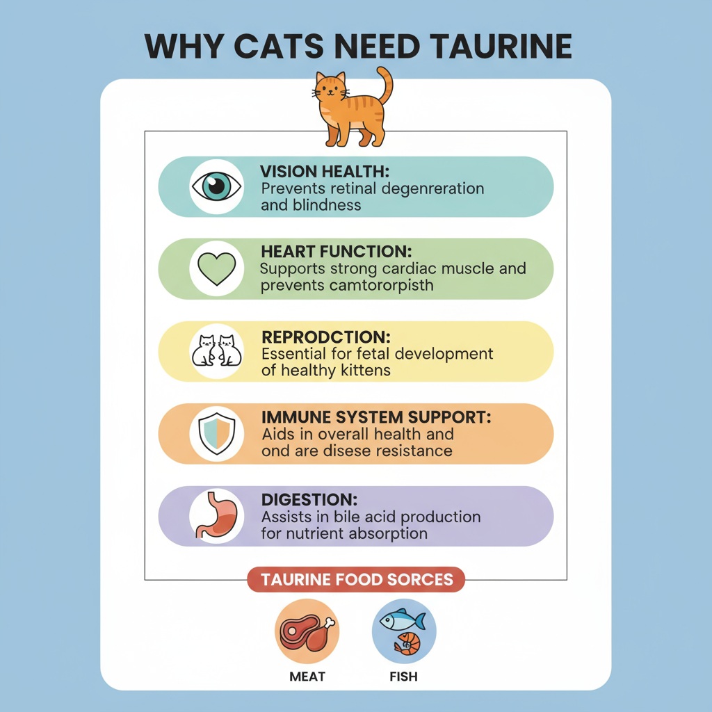 Reasons Why Cats need Taurine