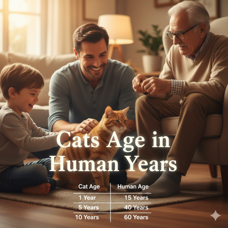 cat age in human years