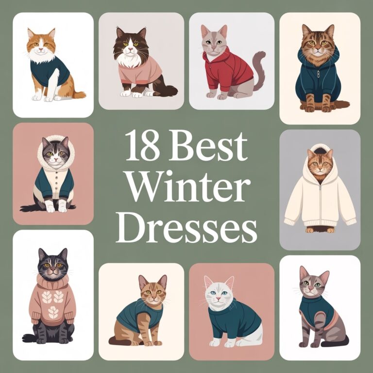 Best Cat Winter Dress Ideas to Keep Cats Warm