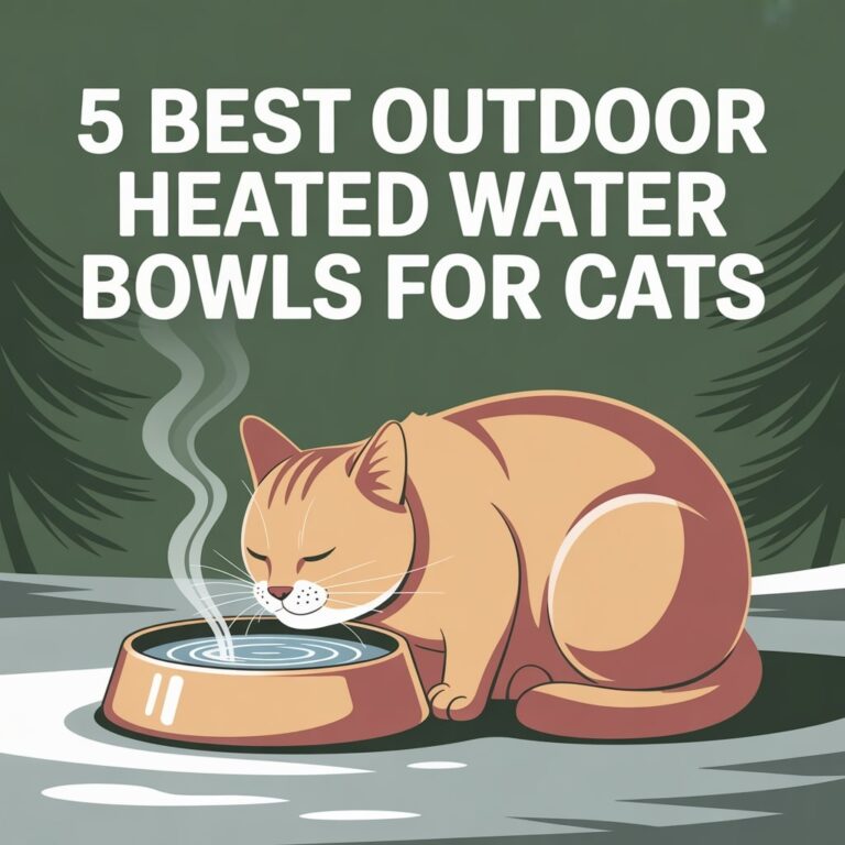 best outdoor heated water bowls for cats