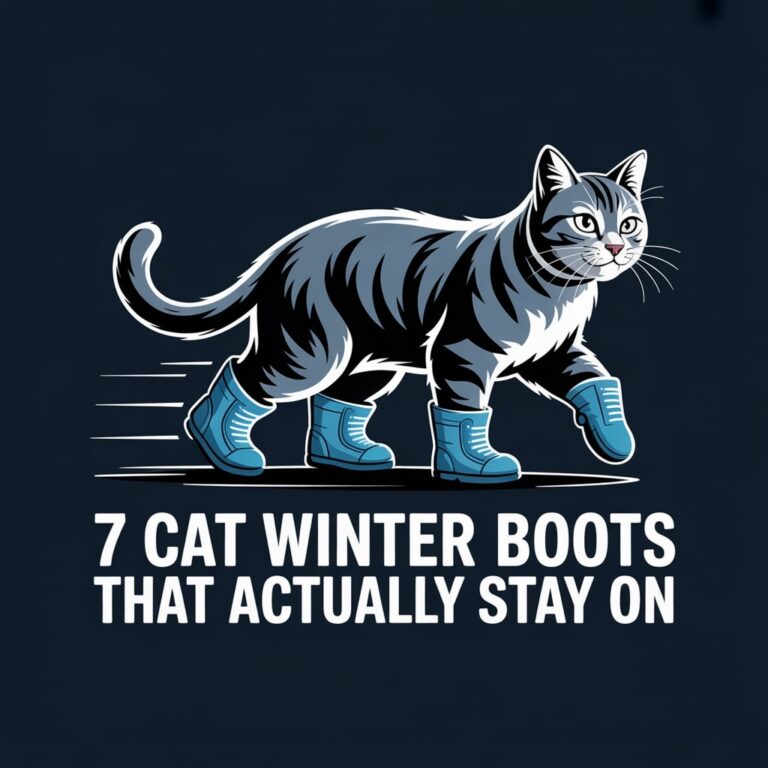 cat winter boots that actually stay on