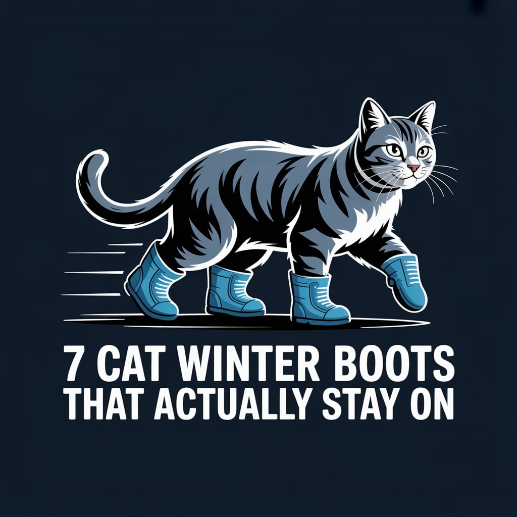 cat winter boots that actually stay on