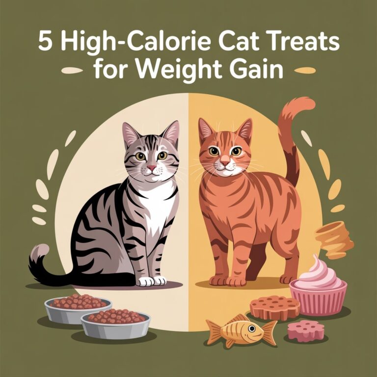 high calorie cat treats for weight gain