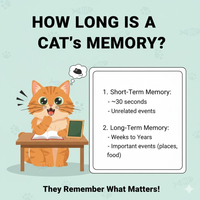 how long is cats memory