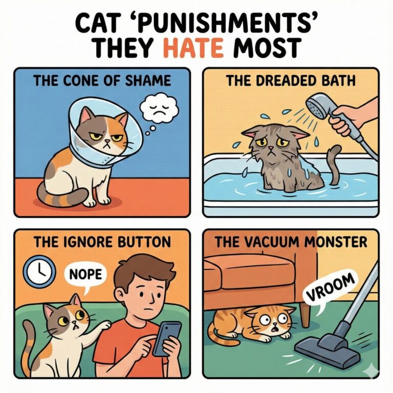 punishments cat hate most