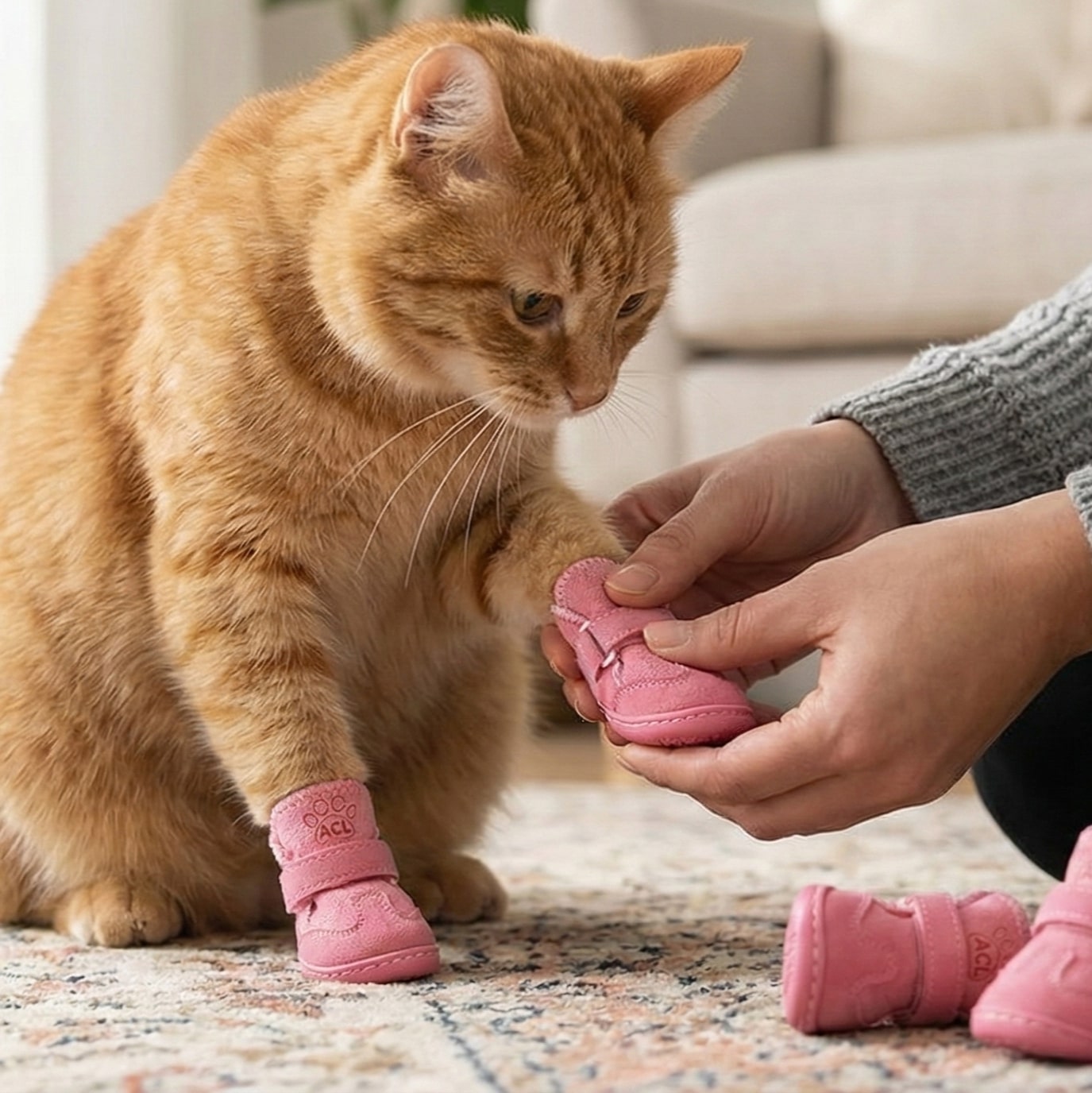 puppy snow booties for small dogs cats