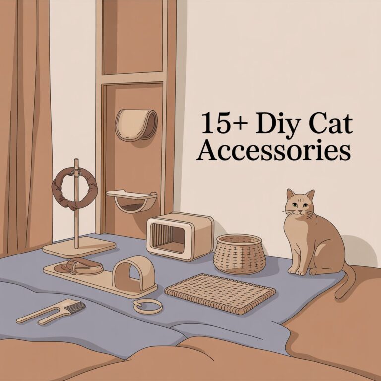 diy cat accessories ideas guide