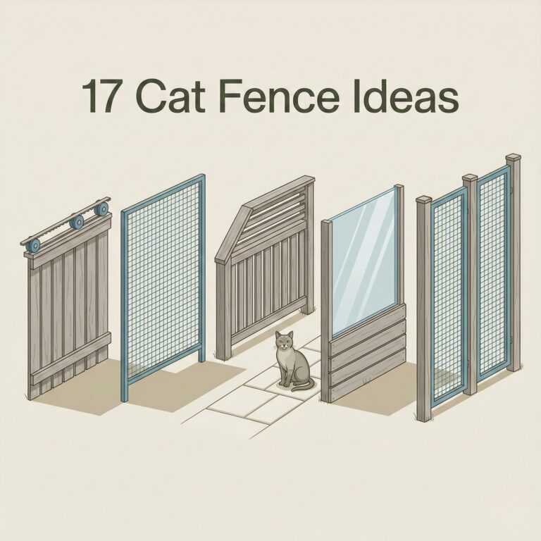 diy cat fence ideas guide