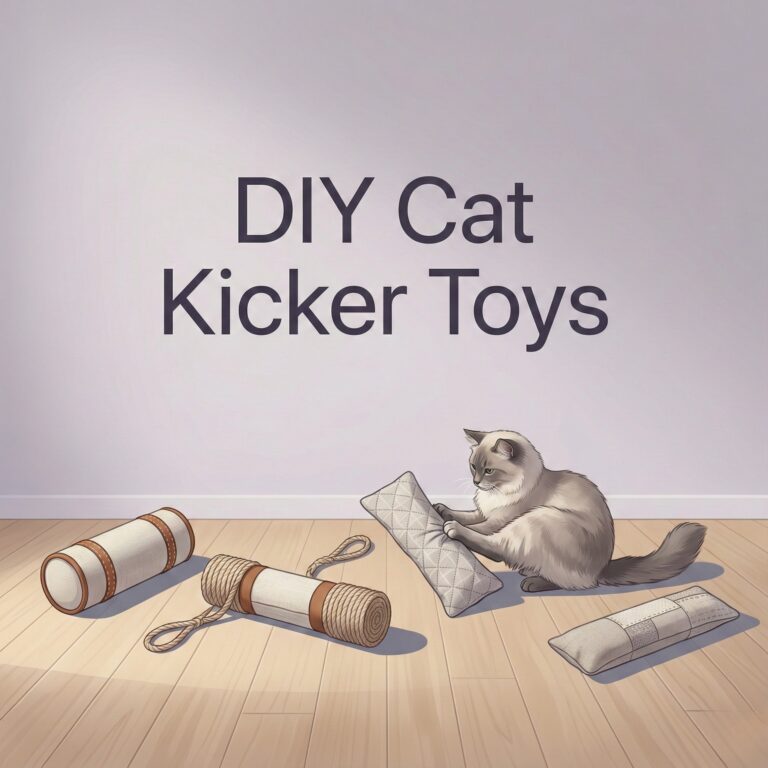 diy cat kicker toy ideas guide