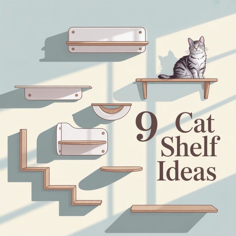diy cat shelves ideas concept