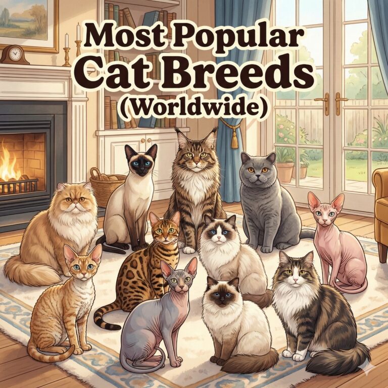 popular cat breeds worldwide