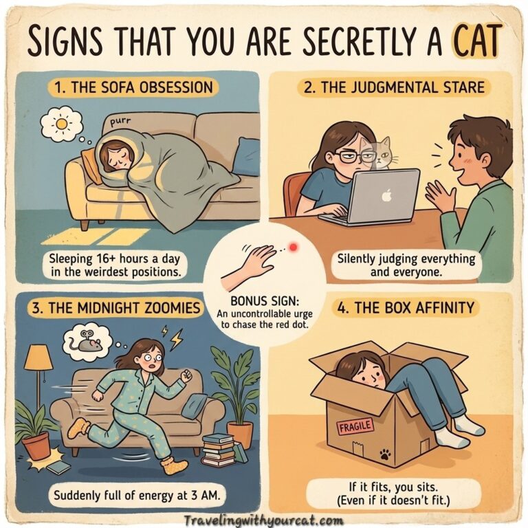 signs that you are secretly a cat