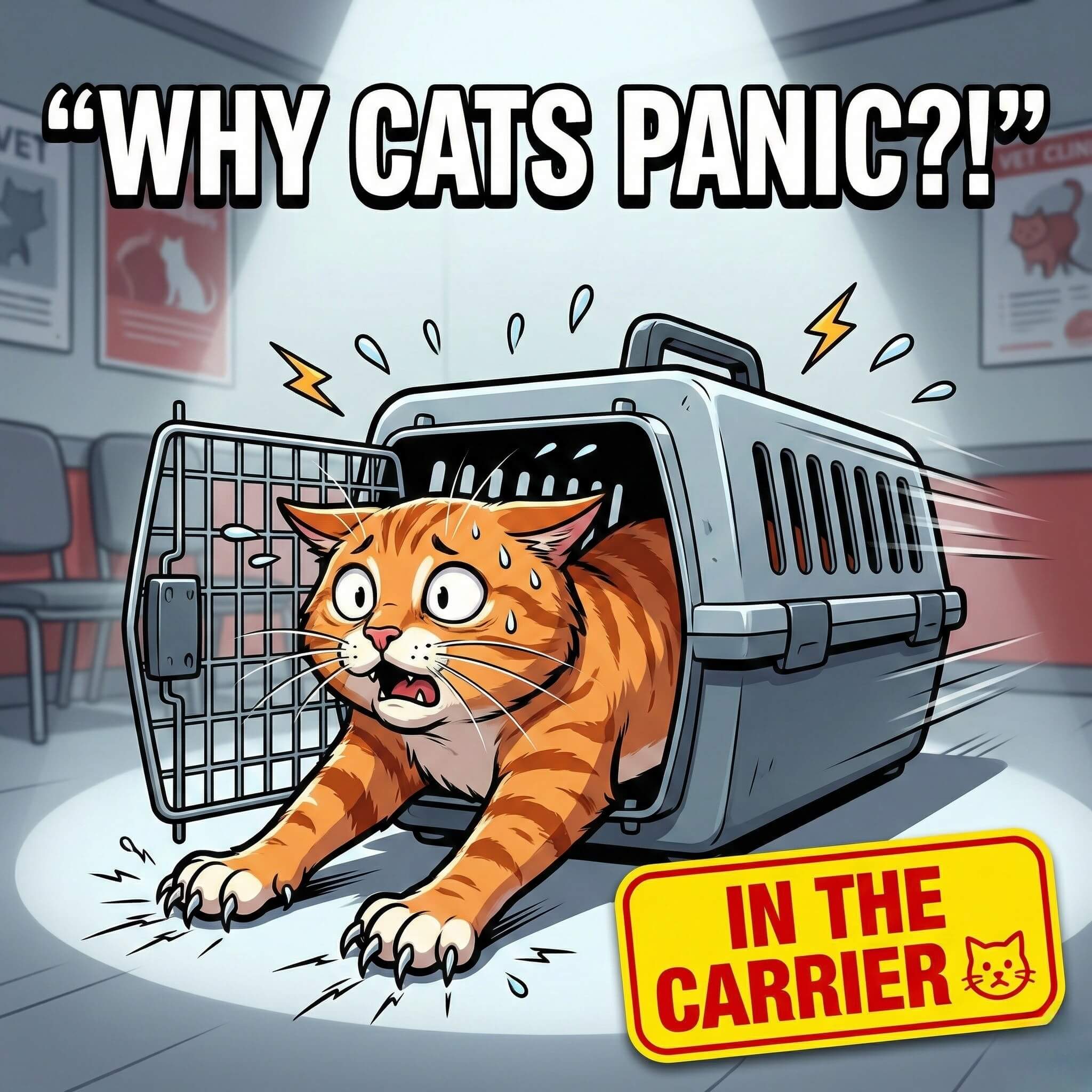 why cats hate carriers