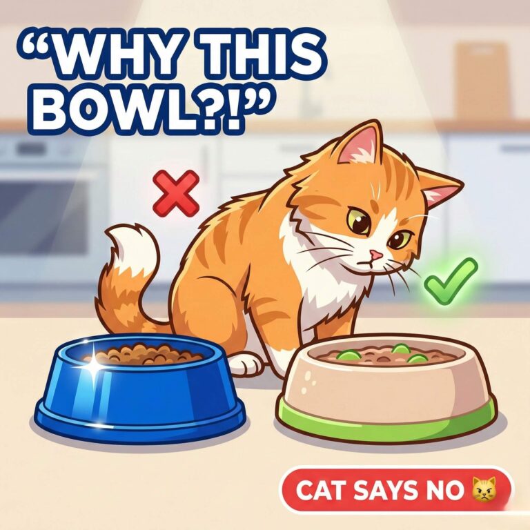 why cats hate some bowls