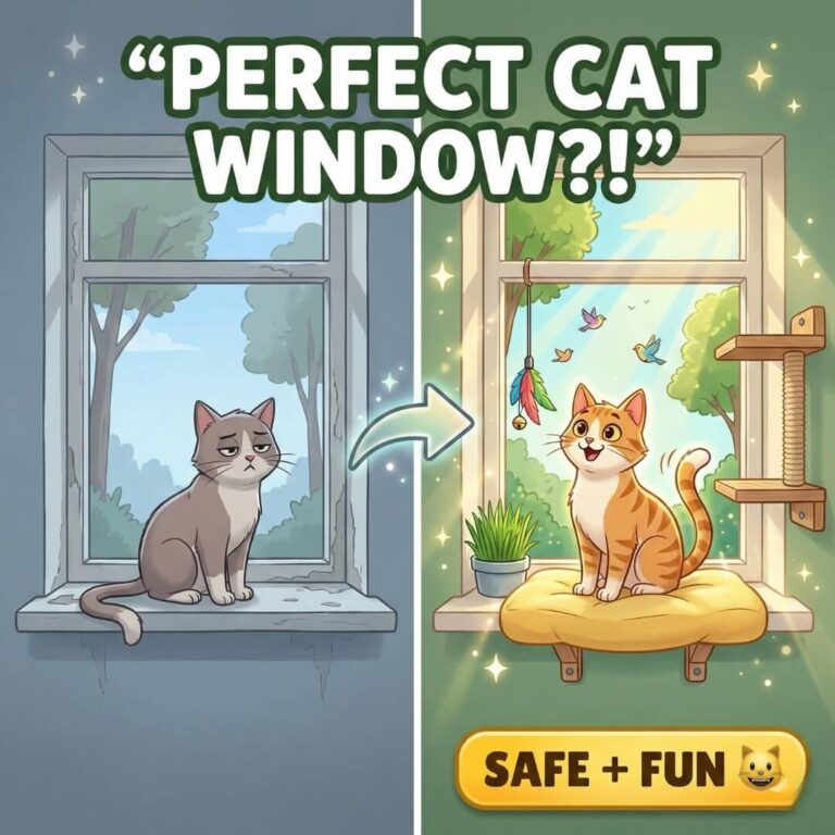 best window setups for indoor cats