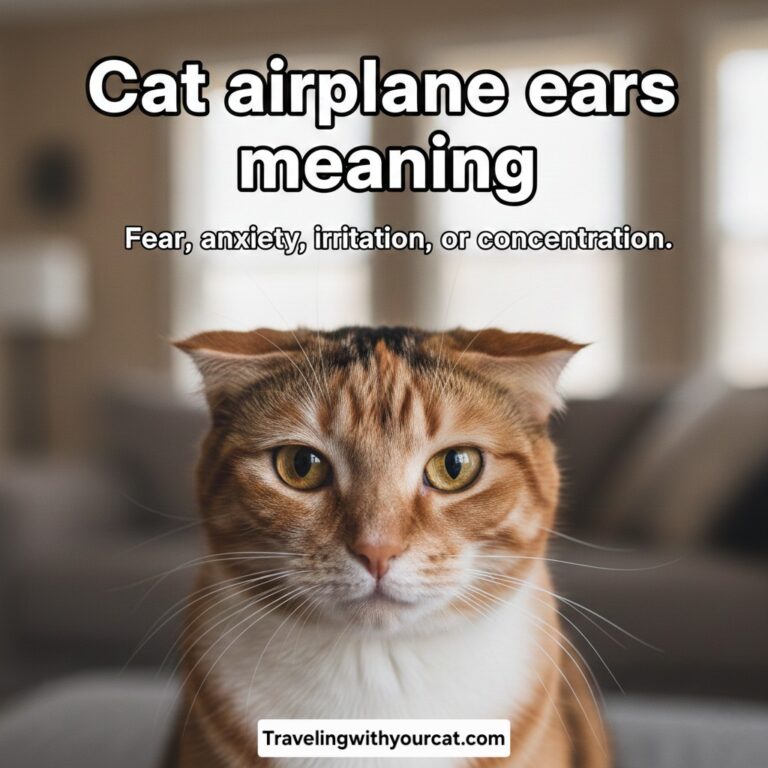 cat airplane ears