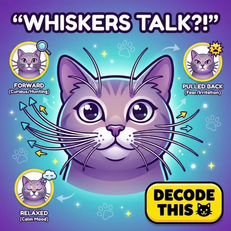 cat whiskers meanings